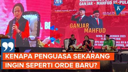 Megawati Kenang Kekuasaan Orde Baru, Relawan Ganjar-Mahfud: Lawan!