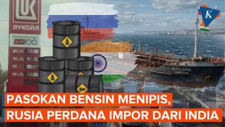 Rusia "Kehabisan" Bensin, Mulai Impor dari India