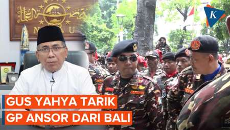 Gus Yahya Tarik GP Ansor, Banser, dan Pagar Nusa dari Bali