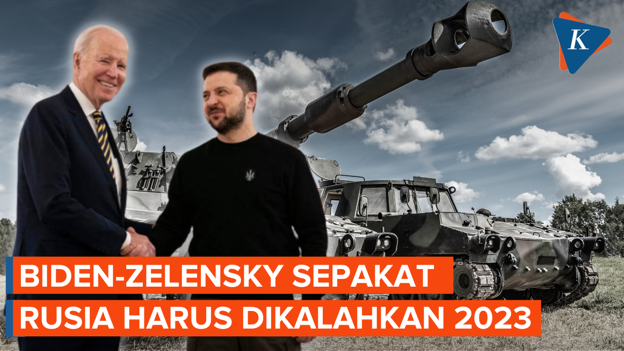 Zelensky-Biden Sepakat Perang Harus Selesai Tahun Ini