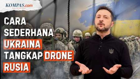 Taktik Jaring Ikan Ukraina Redam Drone Rusia, Cara 