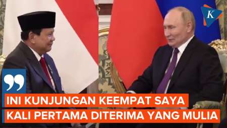 Prabowo Curhat! 4 Kali ke Moskwa, Baru Kali Ini Diterima Putin Langsung