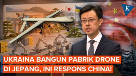 China Kritik Jepang Soal Rencana Pembangunan Pabrik Drone Bersama Ukraina