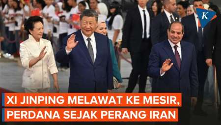 Momen Xi Jinping Kunjungi Mesir, Perdana Ke Timur Tengah Sejak Perang Iran