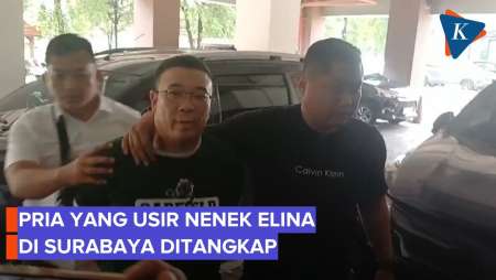 Momen Samuel Pembongkar Rumah Nenek Elina Ditangkap, Tangan Diikat