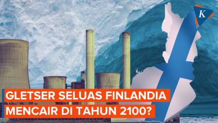 Ilmuwan: 2100 Es Sebesar Finlandia Mencair, jika …