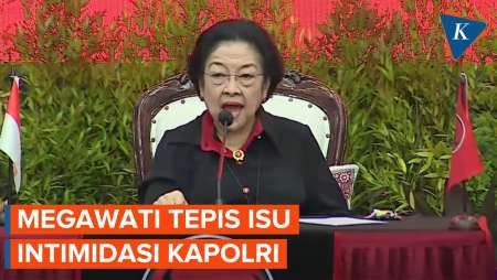 Bantah Intimidasi Kapolri, Megawati: Masa Rakyat Enggak Boleh Ketemu?