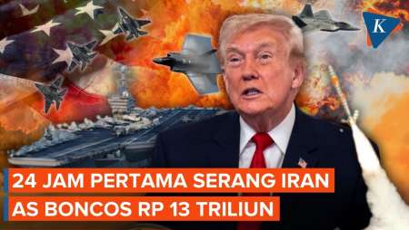 Baru Sehari Serang Iran, AS Boncos Rp 13 Triliun, Apa Pengeluaran Terbanyak?