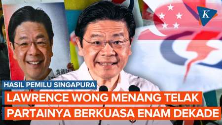 Lawrence Wong Kembali Jadi PM Singapura, Partainya 14 Kali Menang Beruntun
