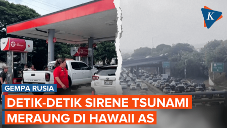 Situasi di Hawaii AS Saat Sirene Tsunami Meraung akibat Gempa Rusia