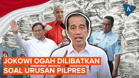 Jokowi Ogah Ditarik-tarik Urusan Pilpres