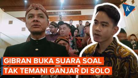 Tak Dampingi Ganjar Saat Kunker di Solo, Gibran: Sudah Izin