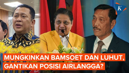 Bamsoet dan Luhut Digadang-gadang Gantikan Posisi Airlangga Lewat Munaslub