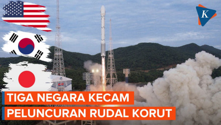 AS, Jepang, dan Korsel Ramai-ramai Kecam Peluncuran Rudal Korut