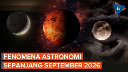 Deretan Fenomena Astronomi Langka Sepanjang September 2026
