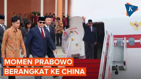 [FULL] Momen Jelang Keberangkatan Prabowo ke China