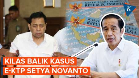 Kilas Balik Kasus Setya Novanto hingga Bantahan Jokowi 