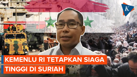 Perang Saudara Memanas, Kemenlu Tetapkan Status Siaga Tinggi di Suriah