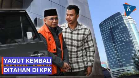 Yaqut Cholil Qoumas Kembali Ditahan Di KPK