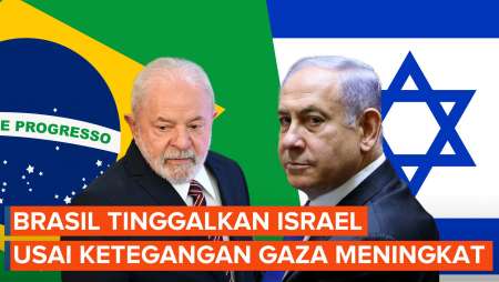 Hubungan Diplomatik Memburuk, Brasil Tarik Duta Besarnya untuk Israel