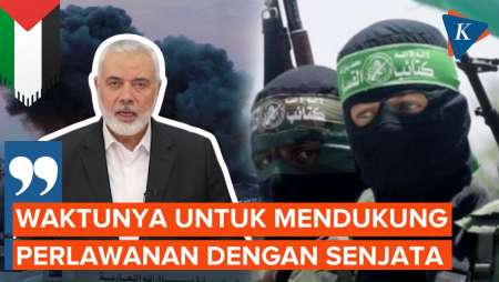 Memohon Dukungan Negara Muslim, Pemimpin Hamas Minta Dipasok Bantuan Senjata