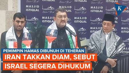 Iran Takkan Tinggal Diam Usai Ismail Haniyeh Dibunuh, Sebut Israel Segera Dihukum