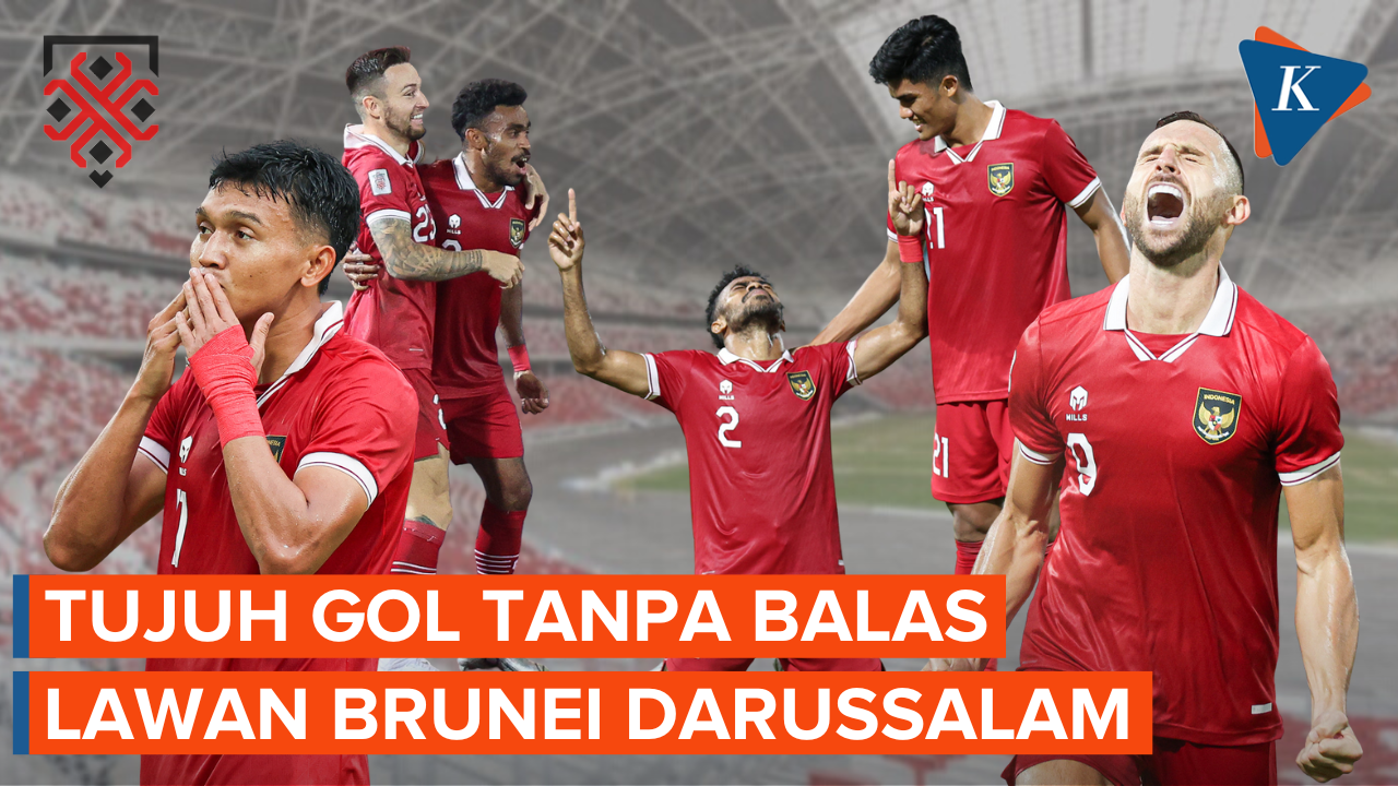 Bantai Brunei 7-0, Skuad Garuda Puncaki Klasemen Sementara Grup A Piala AFF!