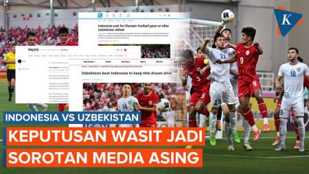 Kata Media Asing soal Kekalahan Indonesia dari Uzbekistan