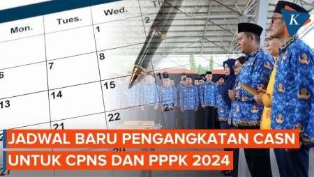 Ini Jadwal Resmi Pengangkatan CASN untuk CPNS dan PPPK 2024 dari Kemenpan RB