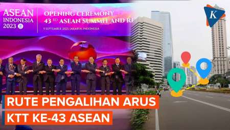 Jadwal Rute Pengalihan Arus Selama KTT ke-43 ASEAN