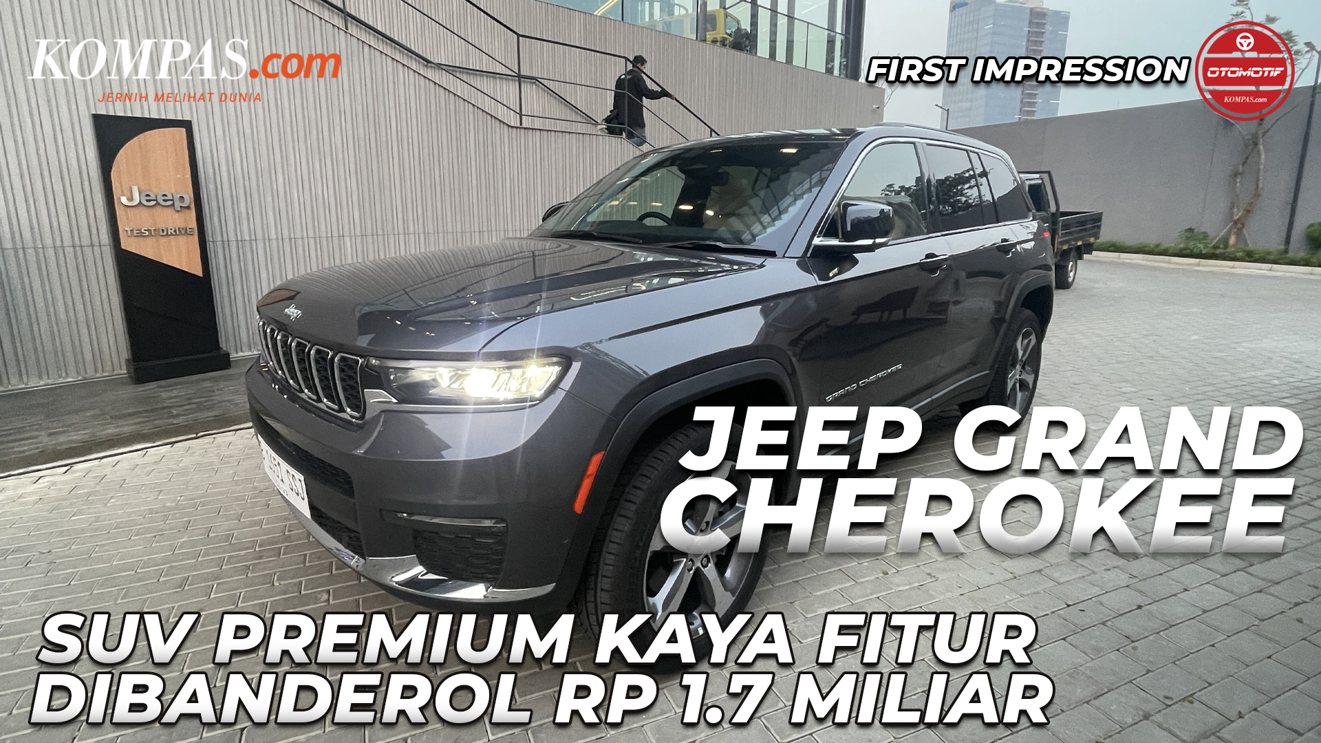 FIRST IMPRESSION | JEEP GRAND CHEROKEE | SUV Premium kaya Fitur Dibanderol Rp 1,7 Miliar