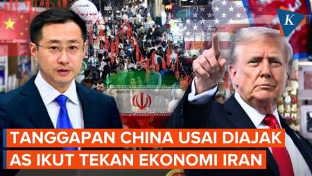Respons China Usai Diajak AS Tekan Ekonomi Iran