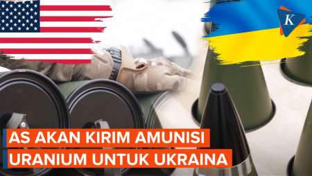 AS Akan Amunisi Uranium untuk Ukraina, Bisa Tembus Tank Lapis…