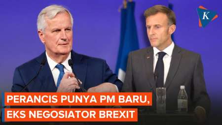 Emmanuel Macron Tunjuk Perdana Menteri Baru Perancis, Eks Negosiator Brexit