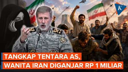 Iran Janjikan Uang Rp 1 Miliar bagi Wanita Penangkap Tentara AS