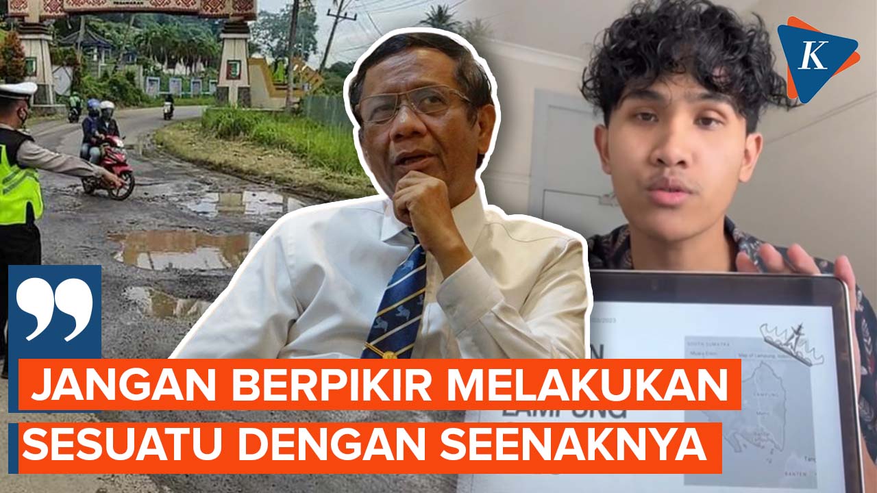 Pesan Mahfud MD ke Pejabat Lampung Buntut Kritik Tiktoker Bima