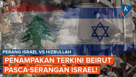 Penampakan Terkini Beirut Lebanon Pasca-serangan Israel!