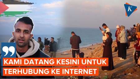 Gaza Dikepung Perang Israel, Warga Palestina Berjuang Cari Sinyal untuk Komunikasi