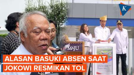 Ini Alasan Pak Bas Tak Dampingi Jokowi Resmikan Proyek Tol