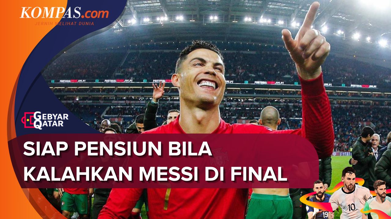 Ronaldo Siap Pensiun jika Kalahkan Messi di Final