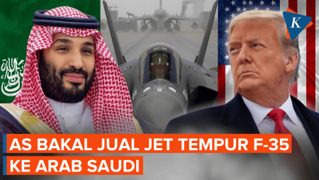 Trump Pastikan Jual Jet Tempur F-35 Ke Arab Saudi Jelang Kunjungan MBS