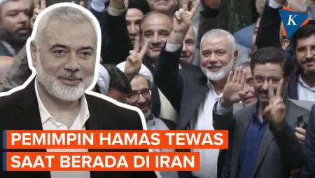 Ismail Haniyeh Tewas Usai Hadiri Pelantikan Presiden Iran Masoud Pezeshkian