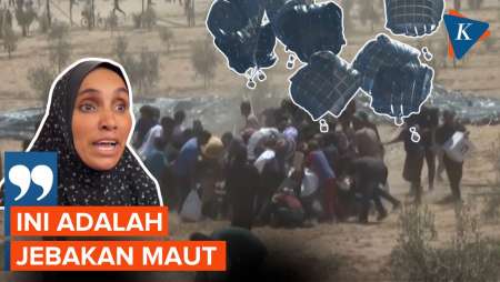 Warga Gaza Sebut Distribusi Bantuan 