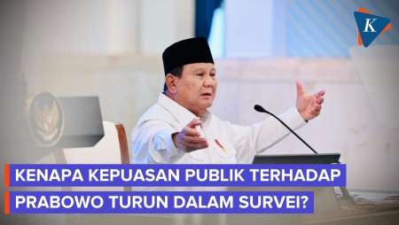 Survei SMRC: Kepuasan Publik terhadap Prabowo Turun dari 81,2 Jadi 51,1 Persen