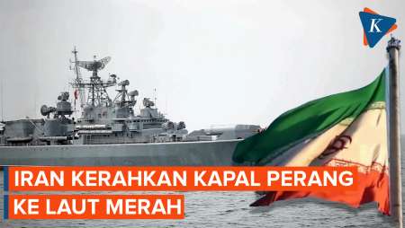 Ketegangan Meningkat, Iran Kerahkan Kapal Perang ke Laut Merah