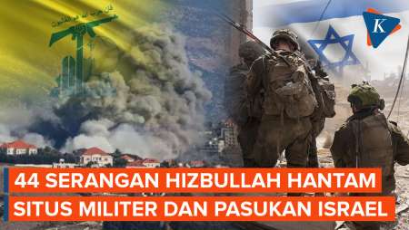 Hizbullah Lancarkan 44 Serangan Ke Situs Militer Dan Posisi Pasukan Israel