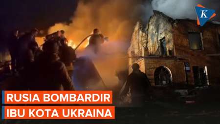 Balas Serangan Drone Ke Rumah Putin, Rusia Gempur Kyiv Dengan Rudal Oreshnik