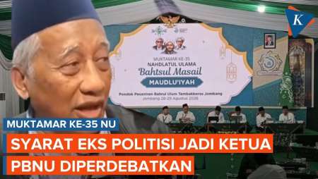 Muktamar NU Tuai Perdebatan, Syarat Eks Politisi Jadi Ketua PBNU Dipermasalahkan