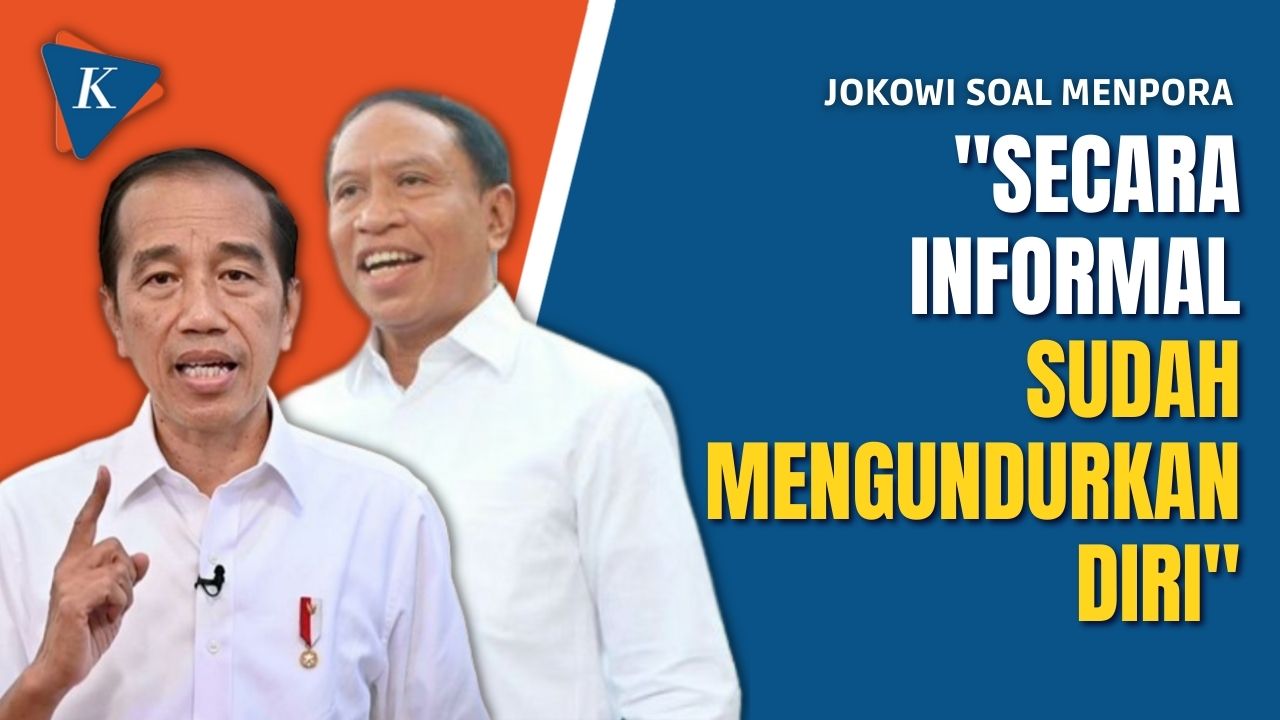 Jokowi Tegaskan Menpora Sudah Nyatakan Mundur, Siapa Penggantinya?