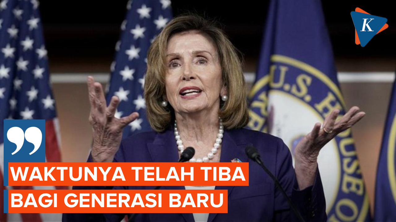 Ketua DPR AS Nancy Pelosi Akan Mundur Setelah Republik Berkuasa